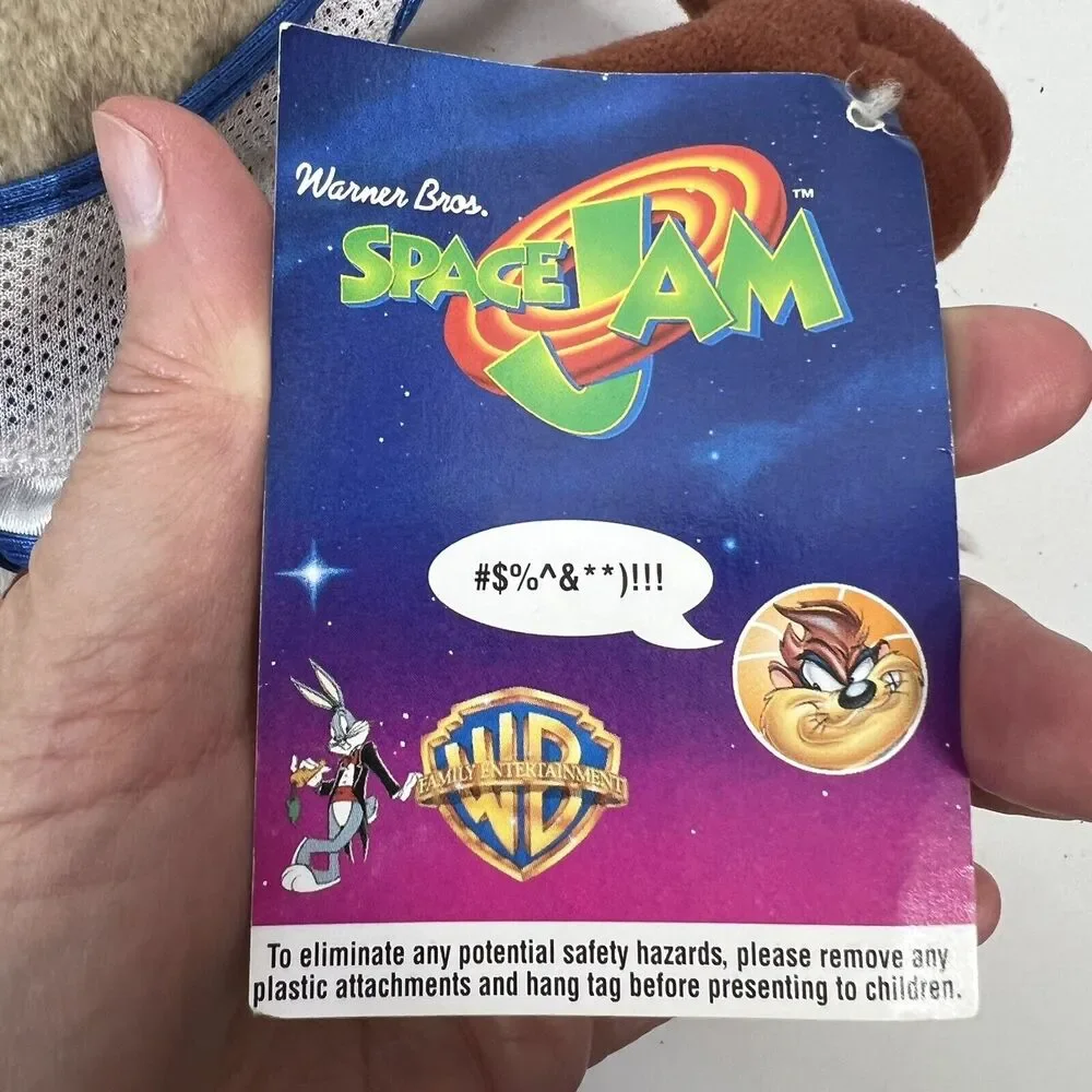 Vintage Space Jam 1996‎ Taz Plush McDonald's Toy Looney Tunes Tasmanian Devil